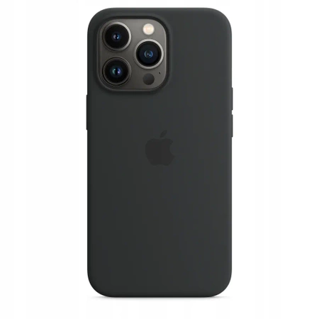 Genuine APPLE iPhone 13 Pro Max Silicone Case - Black (Midnight) - MM2U3ZM/A - New, open box