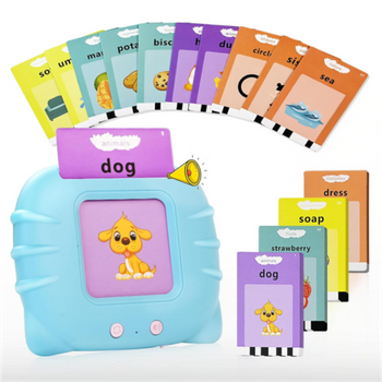 Educational card reader for LEARNING POLISH-ENGLISH 112 cards 224 words