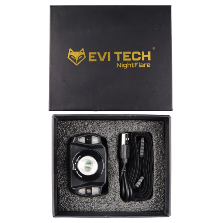 LATARKA CZOŁOWA LED Akumulatorowa Mocna CZOŁÓWKA GESTY USB NightFlare 360lm