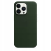 Original APPLE iPhone 13 Pro Leather Case - Green (Sequoia Green) - MM1G3ZM/A