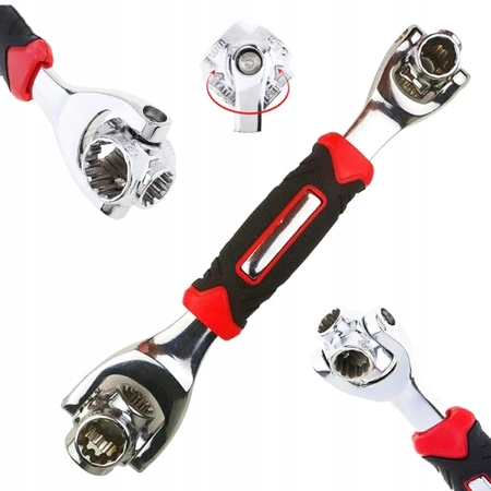 Universal socket spanner 8-19 mm rotary power spanner for the do-it-yourselfer