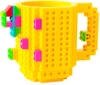 Creative LEGO Brick Mug with Starter Kit - Yellow