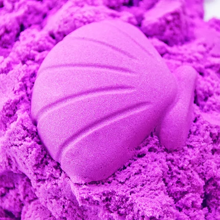 Kinetic sand for children 1 kg - purple
