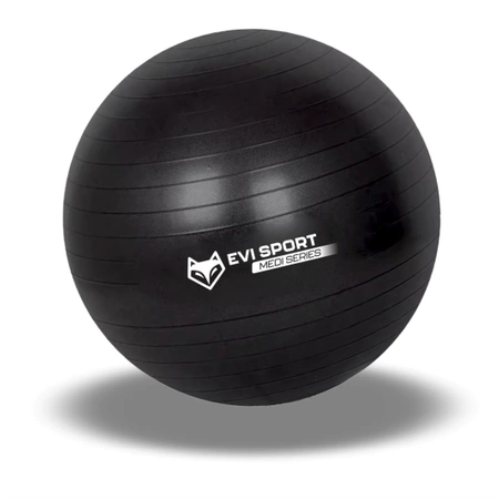 PIŁKA REHABILITACYJNA Gimnastyczna do Ćwiczeń FITNESS SIŁOWNIA 75cm + EBOOK