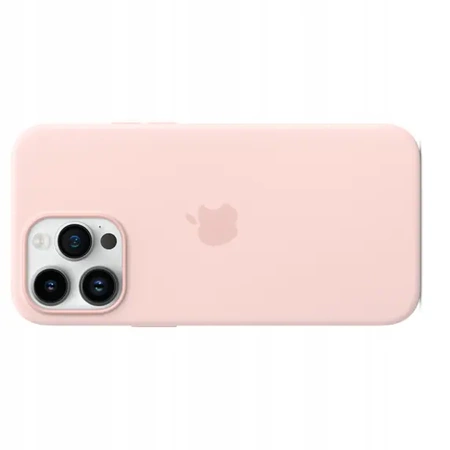 Oryginalne etui APPLE iPhone 14 Pro Max Silikonowe - Różowe (Chalk Pink) - MPTT3ZM/A - nowe, otwarte opakowanie