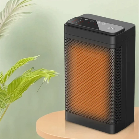 GRZEJNIK ELEKTRYCZNY Ceramiczny Kolumnowy FARELKA 1500W LED Opcje Timer RC