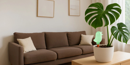 Automatická závlaha okrasných rostlin a květin - zelená