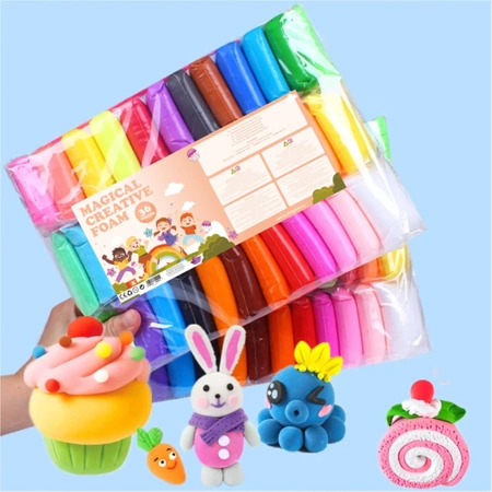 Modeling Clay MAGIC FOAM Super Clay 36 pieces