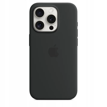 Oryginalne etui APPLE trwała obudowa iPhone 15 PRO MagSafe MT1A3ZM czarna - nowe, otwarte opakowanie