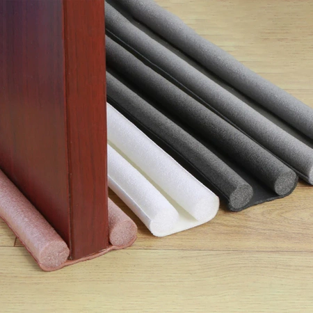 DOOR SEAL anti-extrusion acoustic foam 90 cm - BROWN