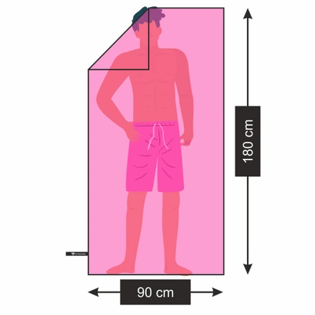 Microfiber Quick-Drying Soft Towel Gym Beach Pool 180x90 cm