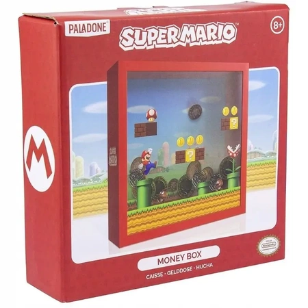 SUPER MARIO Retro Arcade 3D piggy bank