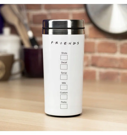 FRIENDS Central Perk thermos mug