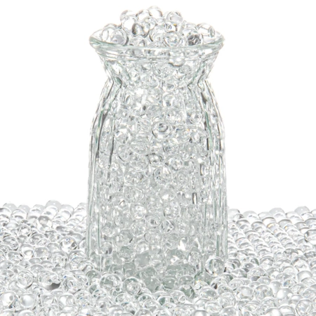 HYDROGEL GROUND HYDROGEL Balls for flowers - colourless 25000 pieces