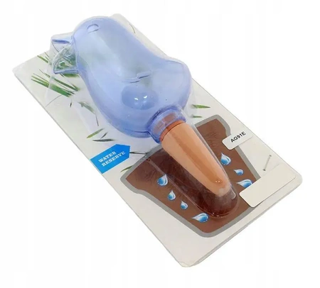 Ornamental plant and flower irrigator automatic watering - blue