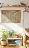 Map of Middle-earth LORD OF THE RINGS parchment 47x67cm