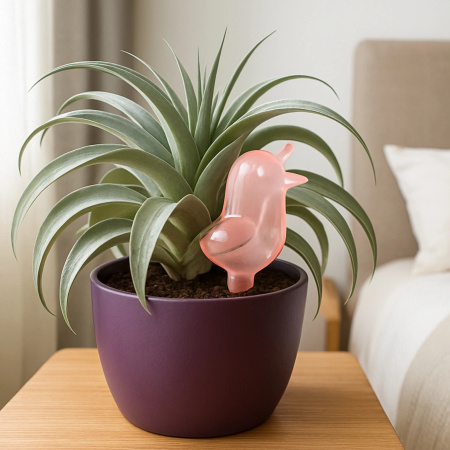 NAWADNIACZ DO KWIATÓW ROŚLIN AUTOMATYCZNY DOZOWNIK WODY NAWODNIENIE OGRÓD | RÓŻOWY