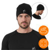 THERMOACTIVE WINTER HAT REFLECTIVE FOR RUNNING MENS WOMENS BLACK L/XL