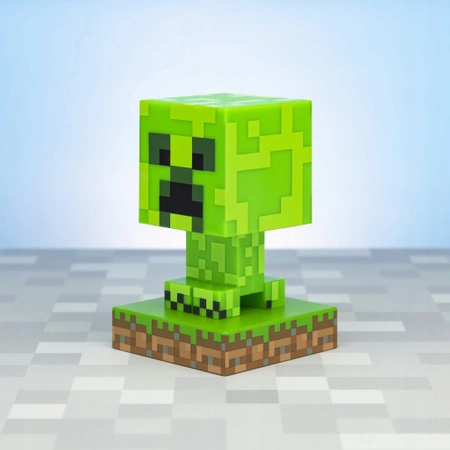 MINECRAFT CREEPER 3D ICON bedside lamp - LED lamp