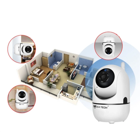 Elektrická chůva Bezdrátová Wifi FULL HD AI kamera 5.0