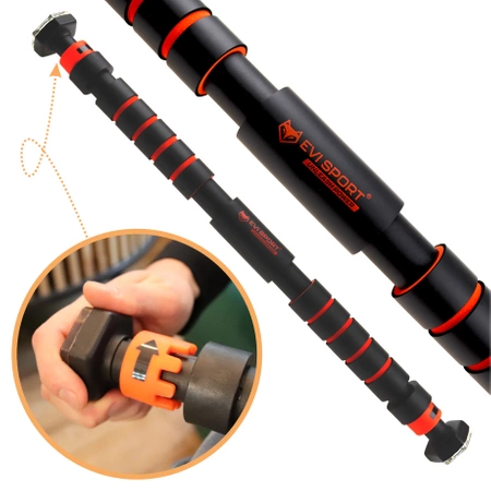 EXERCISE PULL-UP BAR, adjustable, strong STEEL, UP TO 150 kg