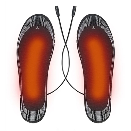 Podgrzewane wkładki do butów wkładki termiczne ogrzewacz na USB 35-44