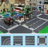 STAVEBNÍ DESKY pro LEGO kostky 32x32 kreativní SADA 5 kusů KŘIŽOVATKA 3