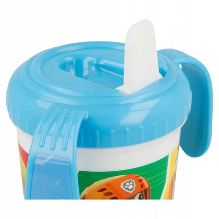Nekapající tréninkový kelímek ve tvaru prasete se zářezy pro děti - PAW PATROL