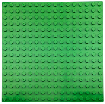 Stavební deska pro kostky LEGO DUPLO - tmavě zelená