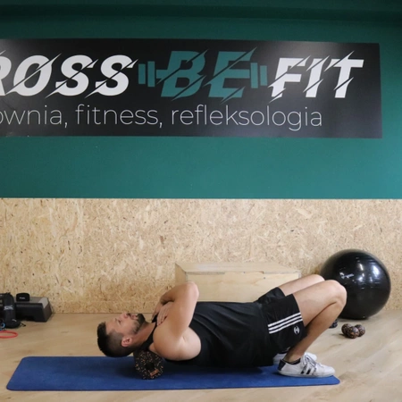 ROLLER Smooth MASSAGE REHABILITATION ROLLER LARGE FITNESS CROSSFIT EBOOK