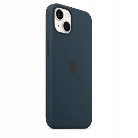 Oryginalne etui APPLE iPhone 13 Silikonowe - Granatowe (Abyss Blue) - MM293ZM/A - nowe, otwarte opakowanie