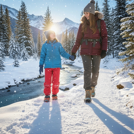 PROTISKLUZOVÉ TURISTICKÉ NÁVLEKY NA OBUV ŘETĚZY HROTY TREKINGOVÉ POUZDRO - 37-40 CRAMPONS PRO+