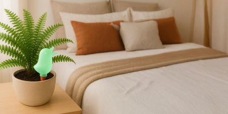 NAWADNIACZ DO KWIATÓW ROŚLIN AUTOMATYCZNY DOZOWNIK WODY NAWODNIENIE OGRÓD | ZIELONY