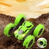 Remote controlled EVI STUNT RC car, acrobat car - green