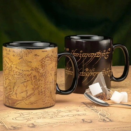 Lord of the Rings LOTR thermoactive ceramic mug XL - Lord of the Rings
