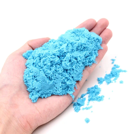 Kinetic sand toy for children 1 kg - BLUE