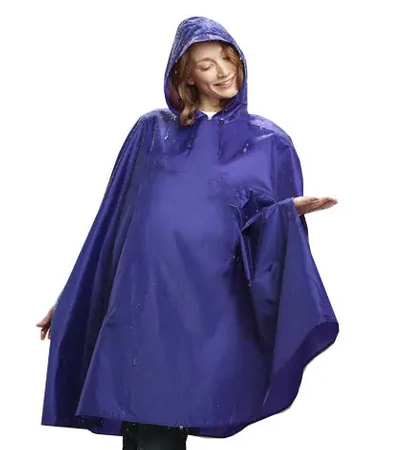 Rain cloak for bicycle, coat, poncho with case