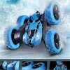 Remote controlled EVI STUNT RC car, acrobat car - blue