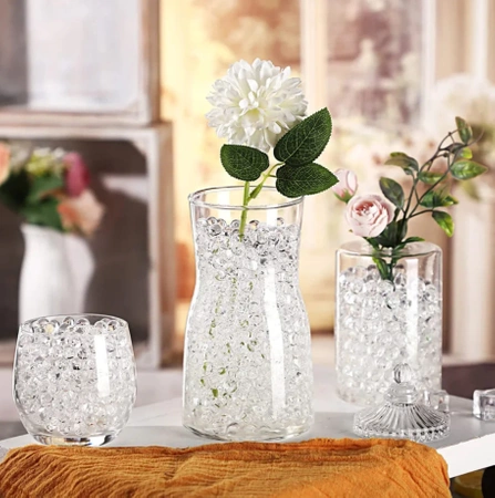 HYDROGEL GROUND HYDROGEL Balls for flowers - colourless 25000 pieces