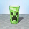 MINECRAFT CREEPER 3D mug glass large 550 ml
