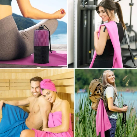 Microfiber Quick-Drying Soft Towel Gym Beach Pool 180x90 cm