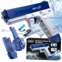 Automatická vodní pistole a puška, hračka pro děti, elektrický GLOCK | EVI