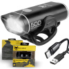 Strong Front Bike Light 12h iLight V500+ for Handlebar 1500 mAh USB-C | iLight V500+