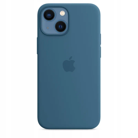 Original APPLE iPhone 13 Silicone Case - (Blue Jay) - MM273ZM/A