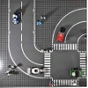 CONSTRUCTION PLATES for LEGO bricks 32x32 creative SET of 5 pieces THE STRAIGHT PATH