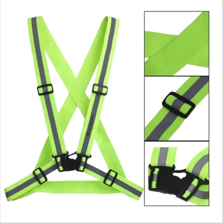 REFLECTIVE HARNESS for Bicycle Motorcycle Running REFLECTIVE SAFETY VEST