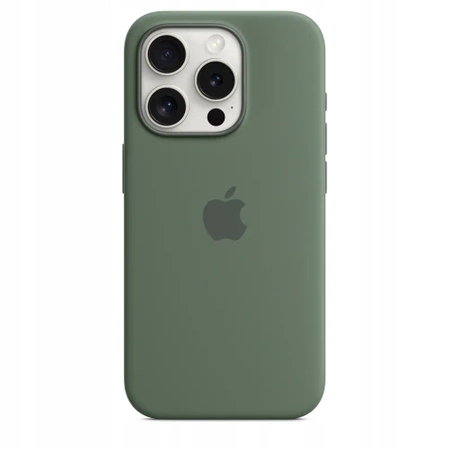 Oryginalne etui APPLE trwała obudowa iPhone 15 PRO MagSafe MT1J3ZM green - nowe, otwarte opakowanie