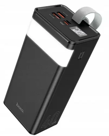 Power Bank 40000MAH 22,5W PD Power Delivery 2x USB 1x USB-C powerbanka se svítilnou