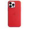 Originální silikonové pouzdro APPLE iPhone 14 Pro Max - červené (Red) - MPTR3ZM/A - Nové, otevřené balení