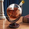 Karafka do Whisky ze szklankami EVI PREMIUM Globus Statek - zestaw prezentowy